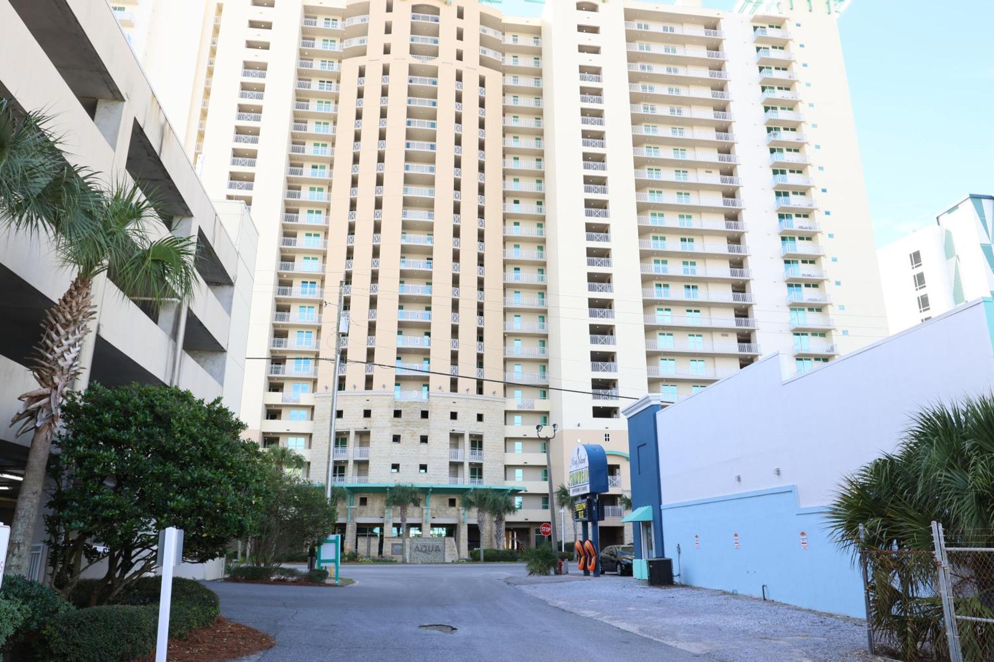 Aqua 1504 Beachfront Condo With Free Beach Chairs بنما سيتي بيتش المظهر الخارجي الصورة