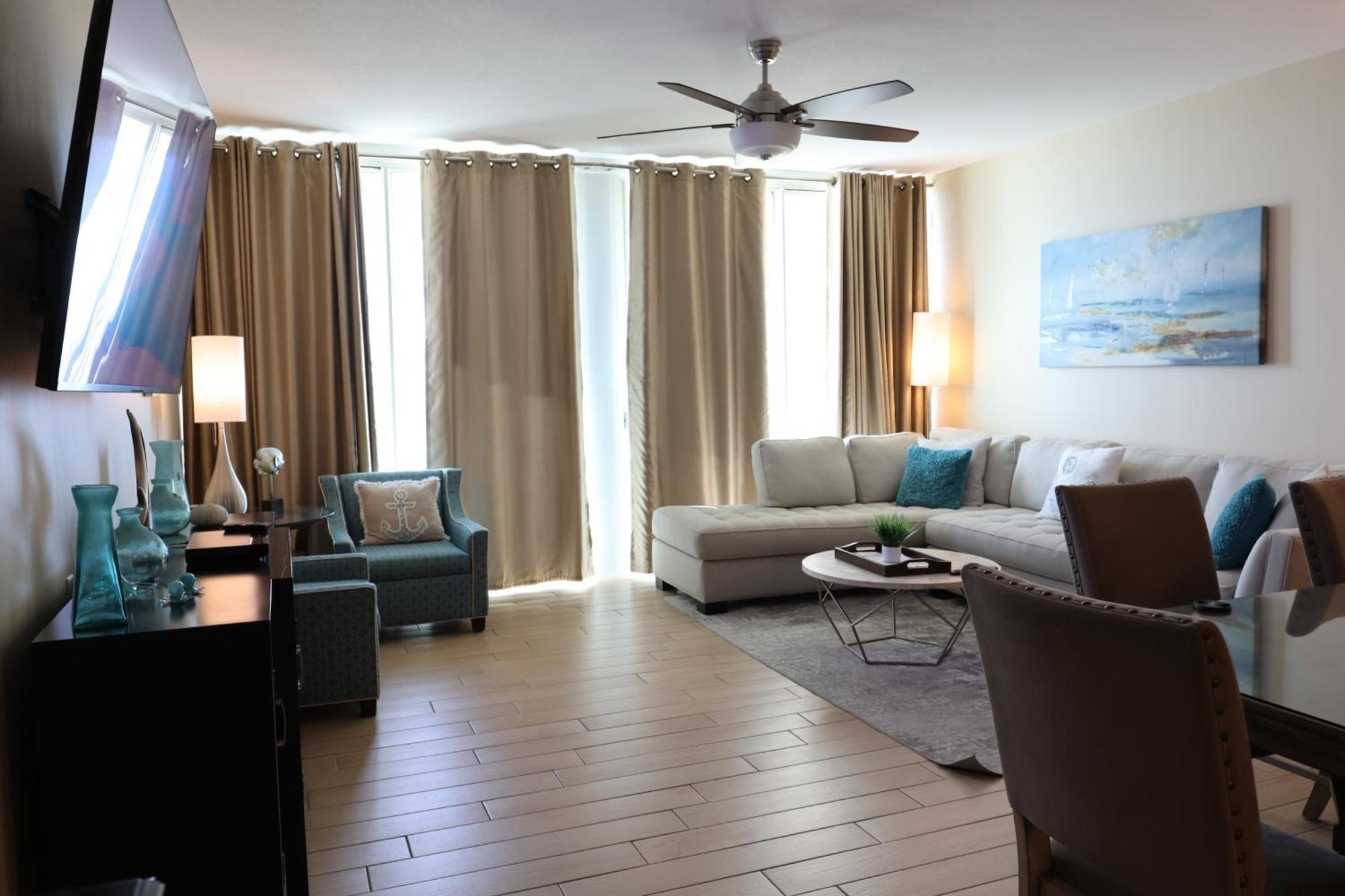 Aqua 1504 Beachfront Condo With Free Beach Chairs بنما سيتي بيتش المظهر الخارجي الصورة