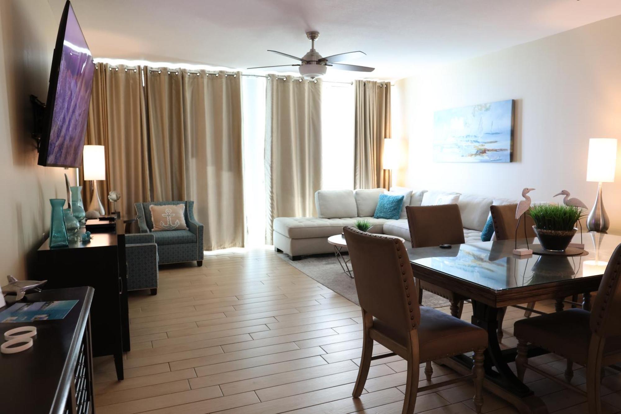 Aqua 1504 Beachfront Condo With Free Beach Chairs بنما سيتي بيتش المظهر الخارجي الصورة