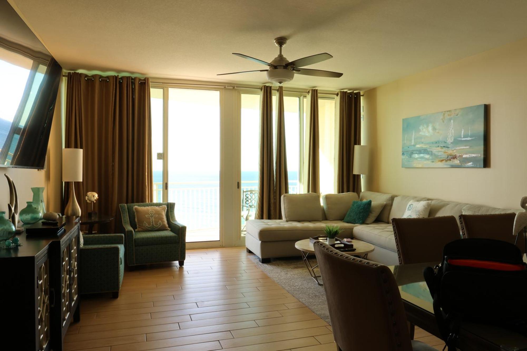 Aqua 1504 Beachfront Condo With Free Beach Chairs بنما سيتي بيتش المظهر الخارجي الصورة