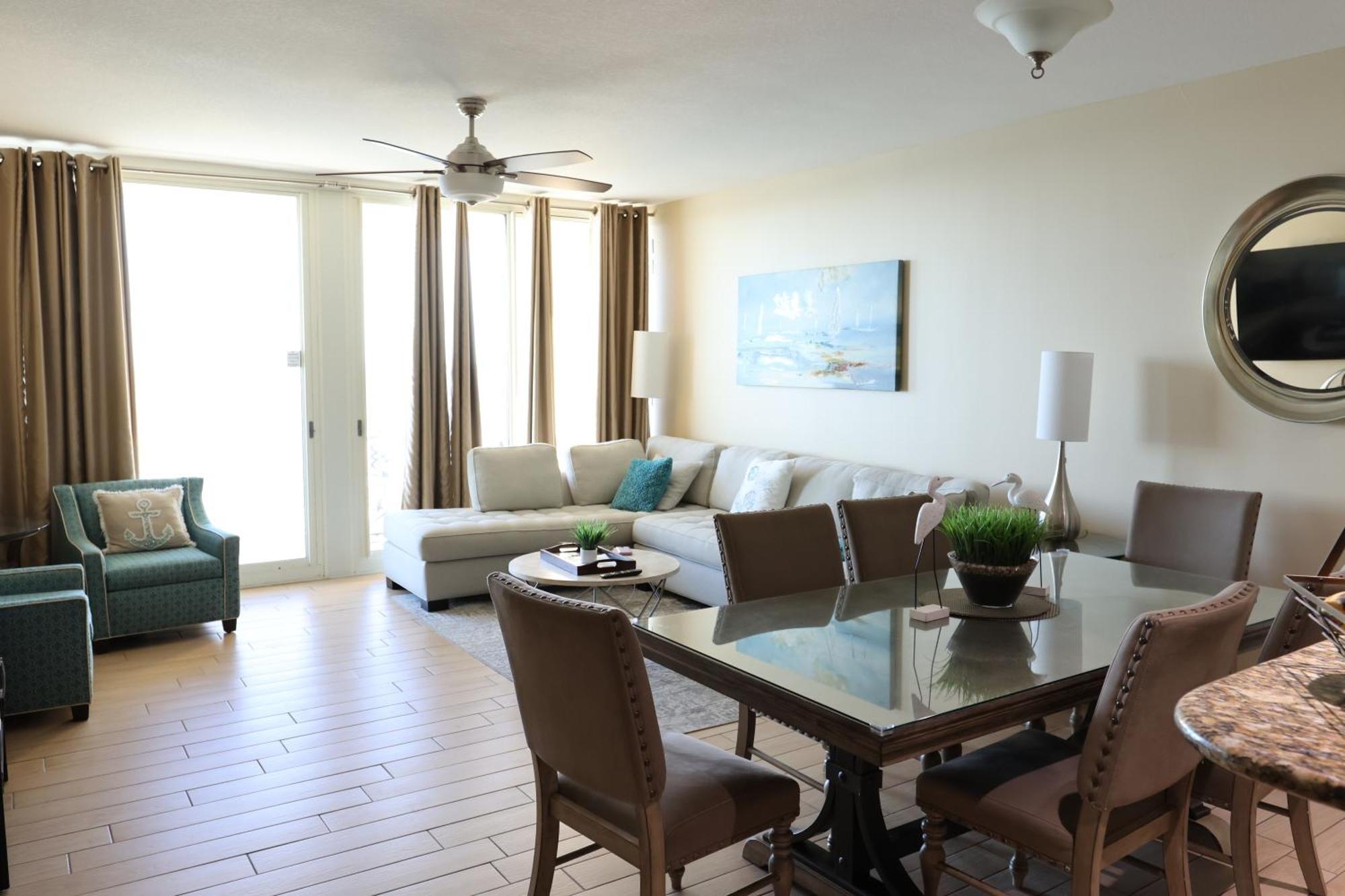 Aqua 1504 Beachfront Condo With Free Beach Chairs بنما سيتي بيتش المظهر الخارجي الصورة