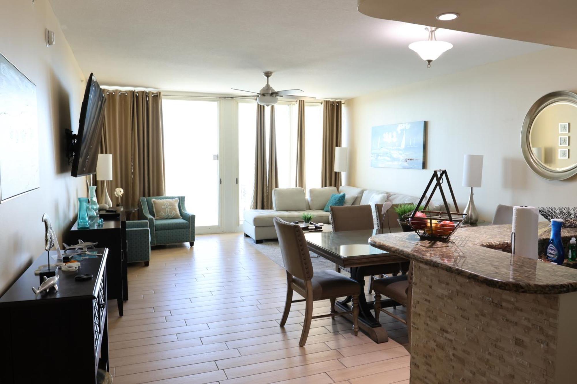 Aqua 1504 Beachfront Condo With Free Beach Chairs بنما سيتي بيتش المظهر الخارجي الصورة